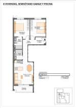 Verasol home apartment 2 bedrooms mazarrn costa blanca vsh 0626
