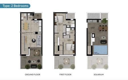 Verasol home duplex 2 bedrooms dolores costa blanca vsh 0805