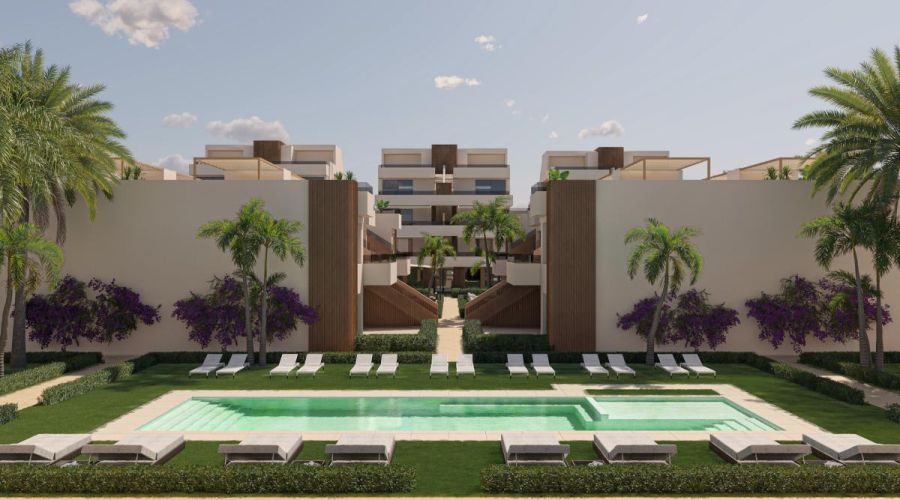 Verasol home bungalow 2 bedrooms alhama de murcia costa blanca vsh 0574