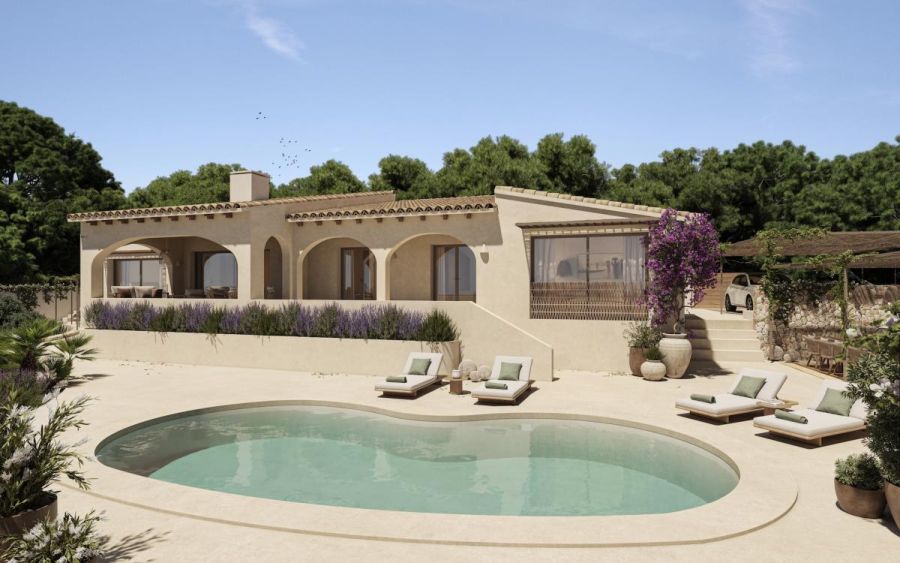 Verasol home chalet 4 bedrooms benissa costa blanca vsh 0740